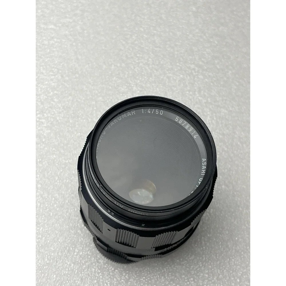 Asahi Macro-Tacumar 1:4/50 Super-Multi-Coated Lens + Pentax K Mount Adapter